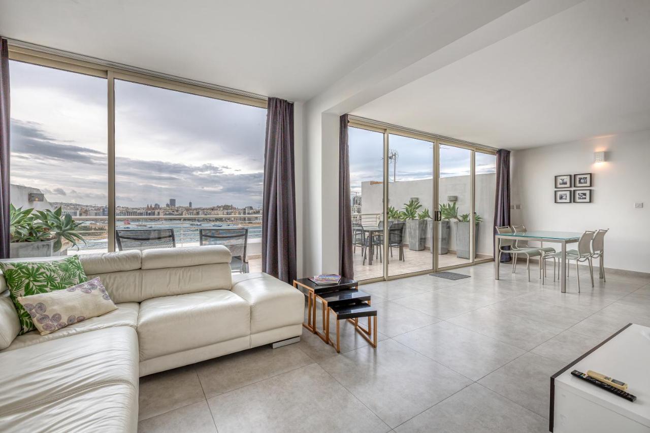 49/3 Seafront Duplex Penthouse In 瓦莱塔 外观 照片